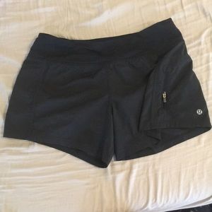 Lulu lemon running shorts